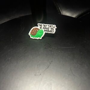 3/$8 Tiny Turtle Croc Charm